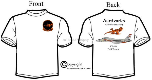 

usn vf 114 aardvarks f 14 tomcat squadron t shirt premium art