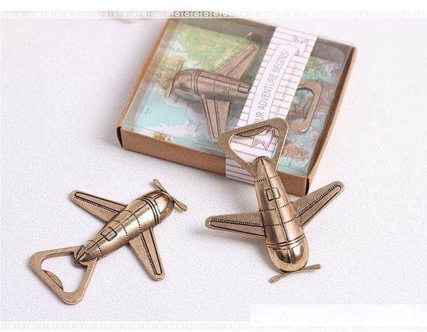 

wedding favor gift giveaways for guest fashion beer bottle opener let the adventure begin airplane bottle opener party souvenir