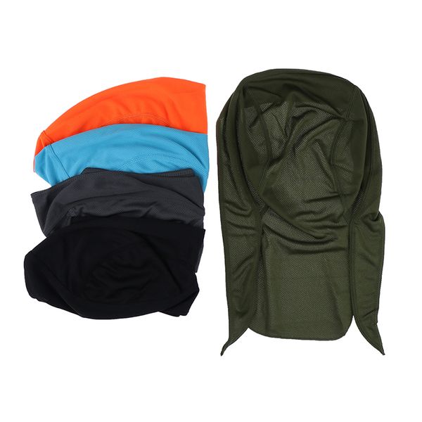 

riding bandana headscarf ciclismo pirate cap headband men head scarf quick dry pure cycling cap head scarf summer men running, Black