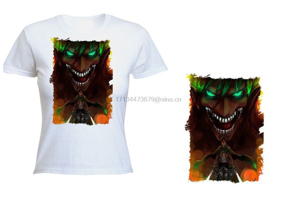 

tshirt femme a3 attack on titan levi anime girl t-shirt custom fr harajuku t shirt fashion classic unique
