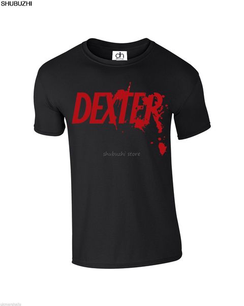 

dexter blood spatter tv show xs-3xl dexter morgan (dexter, t-shirt) new t shirts funny tee funny sbz1363