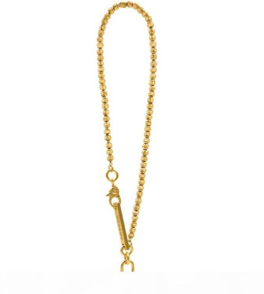 

ambush gold and silver beaded bracelet 925 fashion personality design hip hop trend men and women bracelet, Black