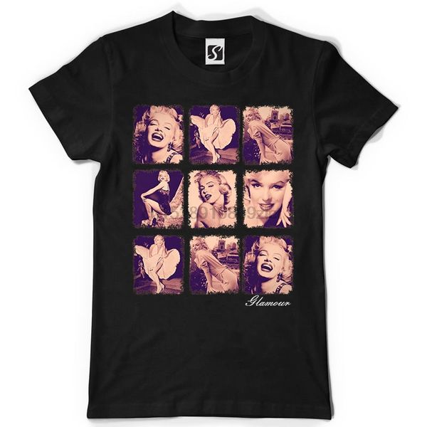 

exclusive and unique men t-shirt - marilyn monroe glamour design (sb084) new short sleeve round collar mens t shirts fashion