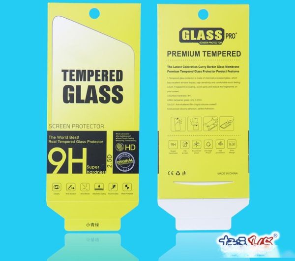 

198mm*88mm universal custom retail package for tempered glass protectors 2000pcs