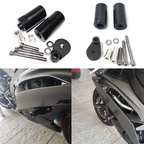 

for yzfr6 yzf-r6 yzf r6 2008 2009 2010 2011 2012 2013 2014 motorcycle no cut frame sliders crash falling protection