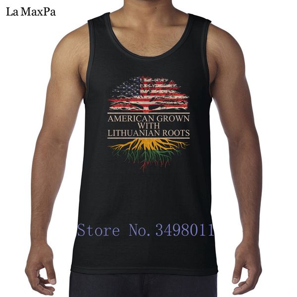 

slim american grown with lithuanian roots tank for men bodybuilding classical vests men sleeveless clothing workout