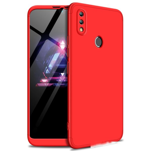 

for honor 8x max case 3 in 1 hard plastic ultra thin slim fit 360 degree full body protective shockproof anti-scratch case