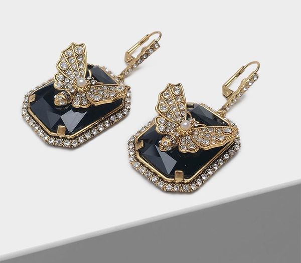 

акриловые насекомых подвеска животных серьги стильный eardrop88, Golden;silver