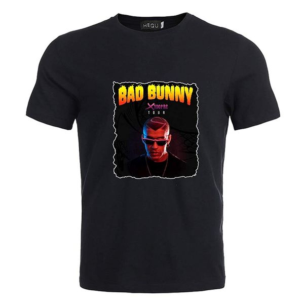 

being spring bad bunny shirt men's trap bunny silhouette t-shirt bad doodle gift