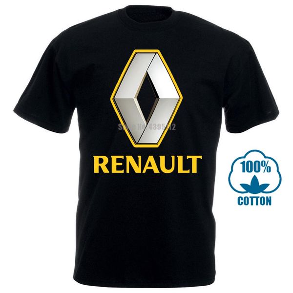 

men t shirt логотип renault printed graphic tops черный размер s 4xl t shirt новизна tshirt женщины 011992
