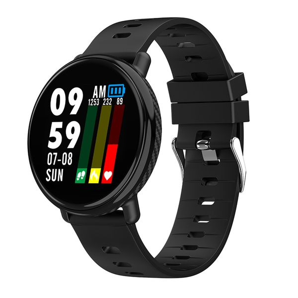 

binssaw k1 smart watch ip68 waterproof ips color screen heart rate blood pressure monitor fitness tracker sports smartwatch men