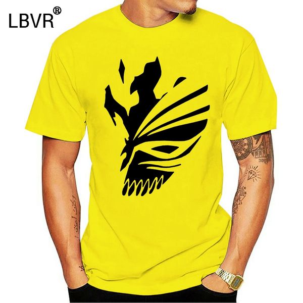 

cosplay hollow mask bleach shirt ichigo kurosaki anime men short sleeve t-shirt