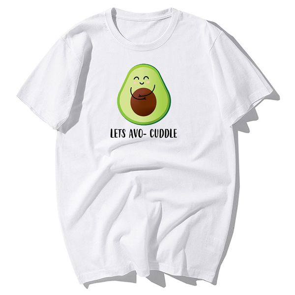 

lets avo cuddle t shirt men harajuku streetwear ullzang funny 90s cute print t-shirt casual cotton hip hop tee shirt male