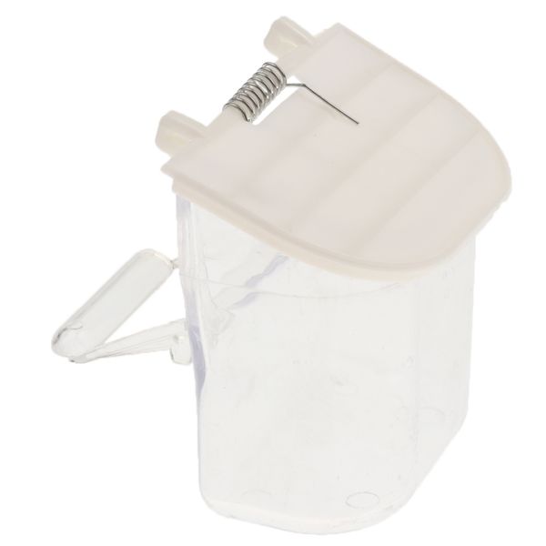 

no split bird seed feeder for cage,parrot automatic foraging food container