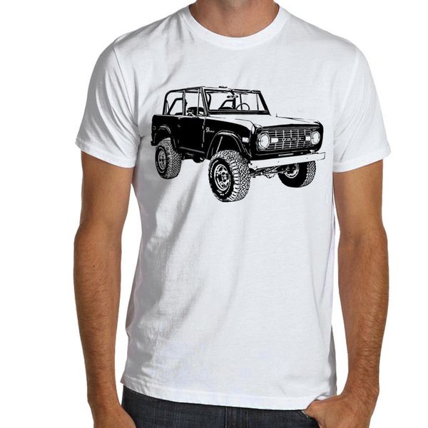 

2019 summer прохладного футболка off road fan первого поколение 1966 bronco soft cotton t-shirt несколько цветов s-3xl американских вентилят
