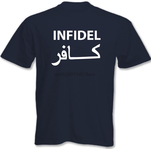 

infidel mens funny atheist atheism t-shirt army military paras marines iraq loose size ajax funny tee shirt