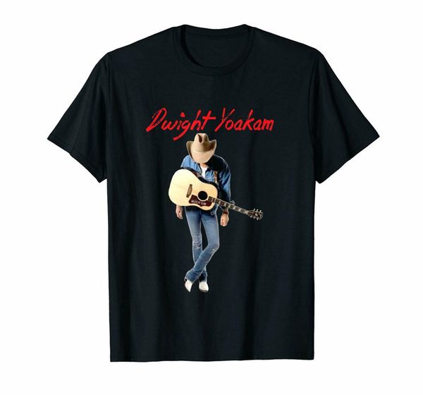 

dwight yoakam guitarist black t-shirt s-6xl classic unique tee shirt