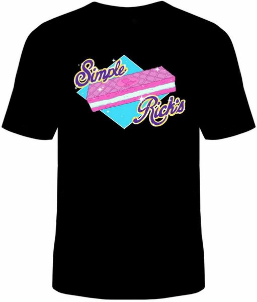 

simple ricks wafers t-shirt cotton funny tv sizes new men clothes tee shirt
