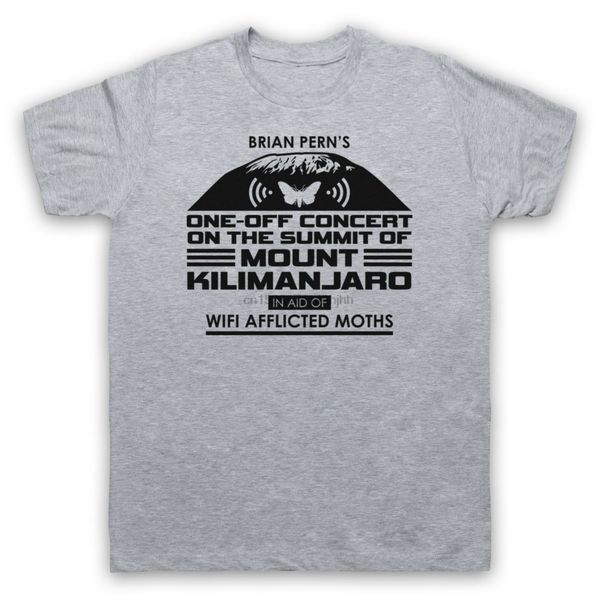 

brian pern concert on mount kilimanjaro aid wifi moths adults t-shirt