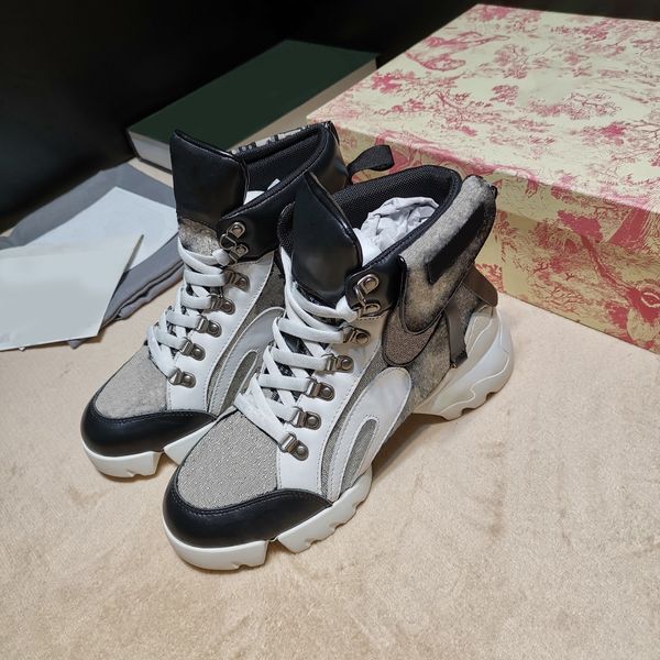 

sneaker oblique embroidered walk n walkn low-girls b23 daniel arsham high-sneaker newspaper print canvas casual shoes youth, Black