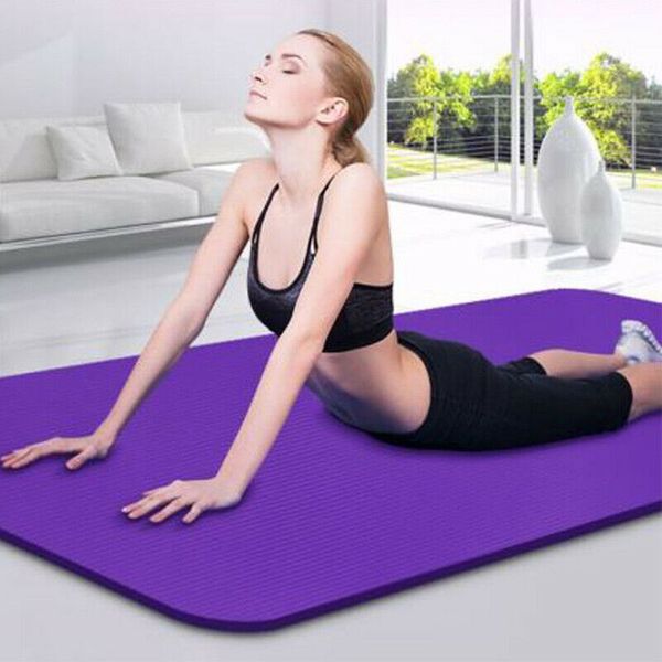 

cushion/decorative pillow yoga mat extra thick 6mm 173cm x 60cm non slip exercise/gym/camping/picnic for beginner environmental fitness gymn
