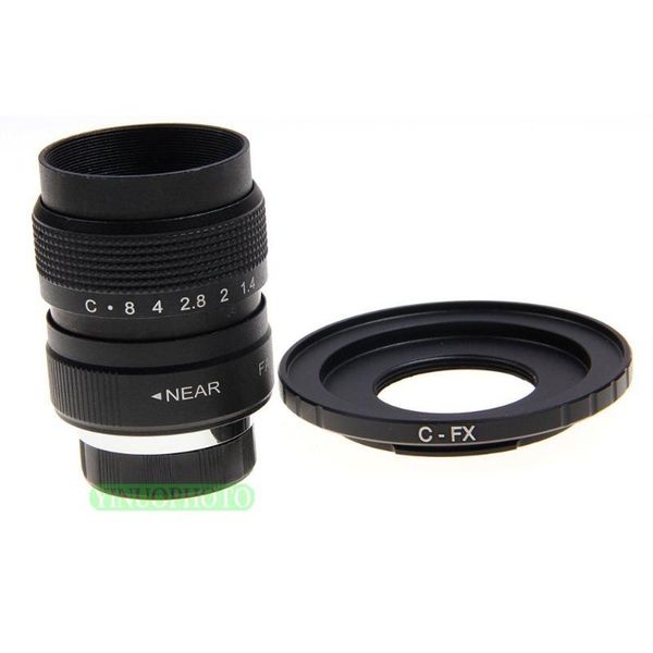 

fujian 25mm f1.4 cctv tv lens+c mount for fuji fujifilm x-e2 x-e1 x-pro1 x-m1 x-a2 x-a1 x-t1
