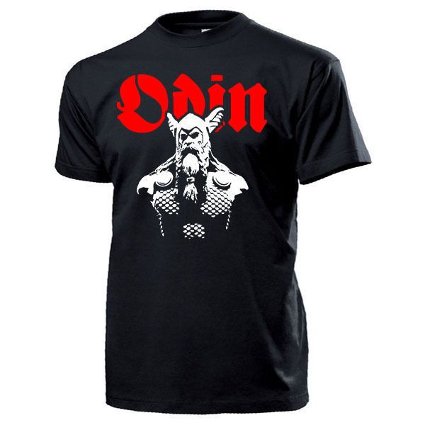 

2019 men cool tee shirt allvater odin wikinger krieger gott germanen wikinger wotan t shirt summer t-shirt