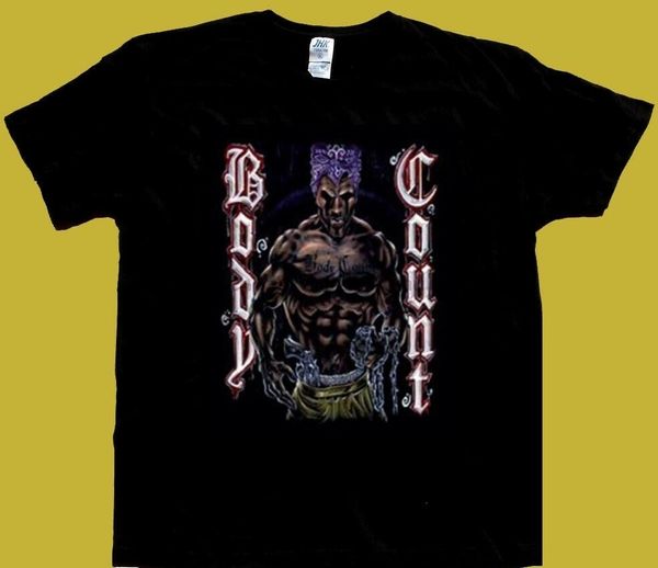 

black t-shirt body count body count 100% soft cotton