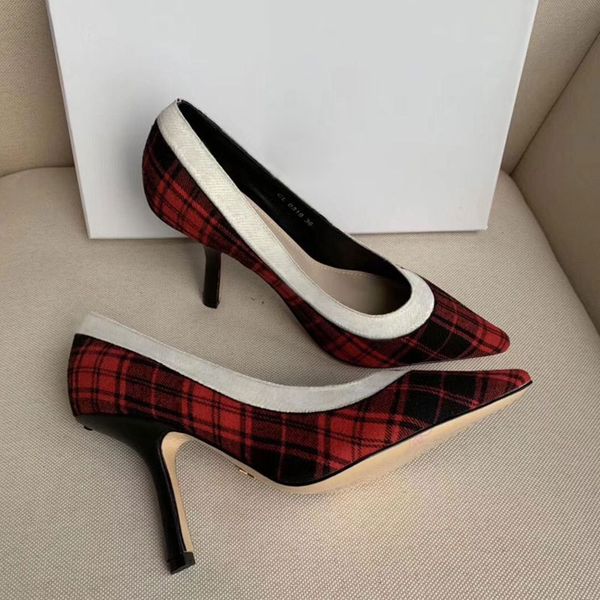 

new women's high heels mixed with all kinds of wedding shoes slim high heels fashion women's shoes dress shoes, Black