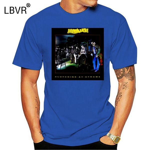 

marillion clutching at straws black t-shirt rare