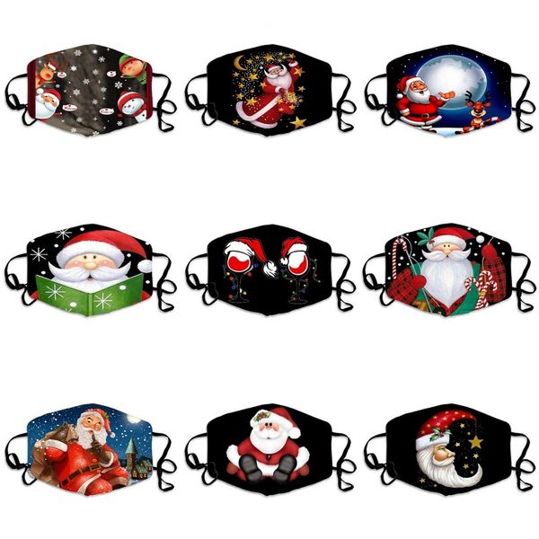 

summer new arrival dust proof face mouth masks, fashion printing breathable prective mask for outdoor#754, Black