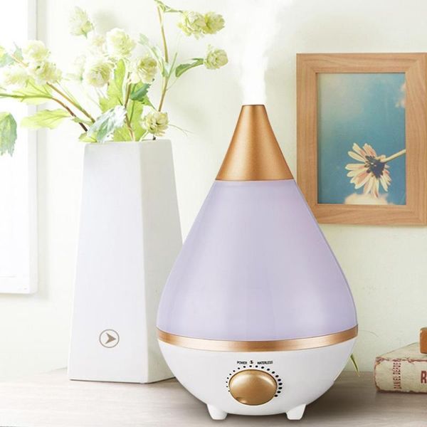 

humidifiers ultrasonic humidifier atomizing humidifier 7 colored lights water drop shape 110-220v fashion creative