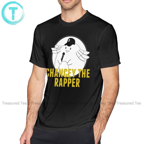 

шанс рэппер t shirt chancey рэппер t-shirt man graphic tee shirt высокий классическая хлопковая футболка