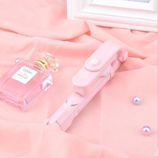 

bluetooth selfie stick mini tripod selfie stick extendable handheld self portrait with bluetooth remote shutter for iphone x 8 7