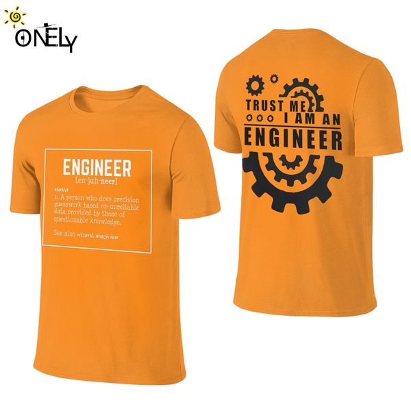 

slim trust me i am an engineer t shirt men's fashion leisure classic round neck homme tee shirt