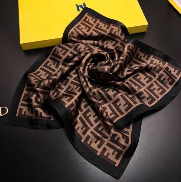 

new luxury designer small square scarf 100% real silk scarf head scarves hijab headband bandana neckerchief neck warmer hot, Blue;gray