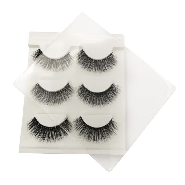 

10 boxes wholesale eyelashes natural mink eyelashes make up full strip lashes thick makeup wholesale false mink lashes