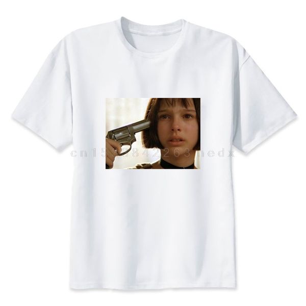 

hipster movie leon the professional t shirt women leon teach matilda shoot tees hip hop cool o neck t-shirt women tee