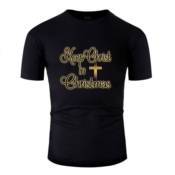 

fashion keep christ in christmas tshirt for men natural mens tshirts crew neck short sleeve