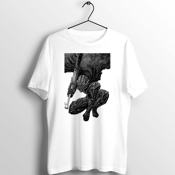 

men women t shirt berserk guts the lone mercenary artwork art printed tee