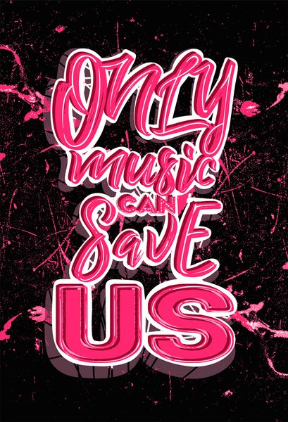 

black or white tee только музыка может спасти нас последний новый стиль tee shirt