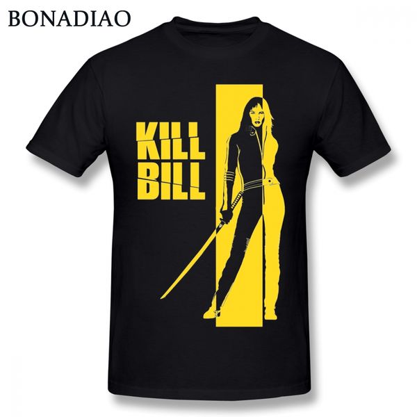 

for man kill bill movie tee shirt summer camiseta round collar bonadiao homme t-shirt