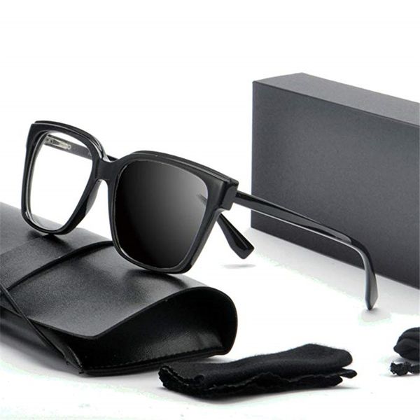 

sunglasses square pochromic reading glasses women men fashion ultralight eyeglasses prescription hyperopia eyewear fml, White;black