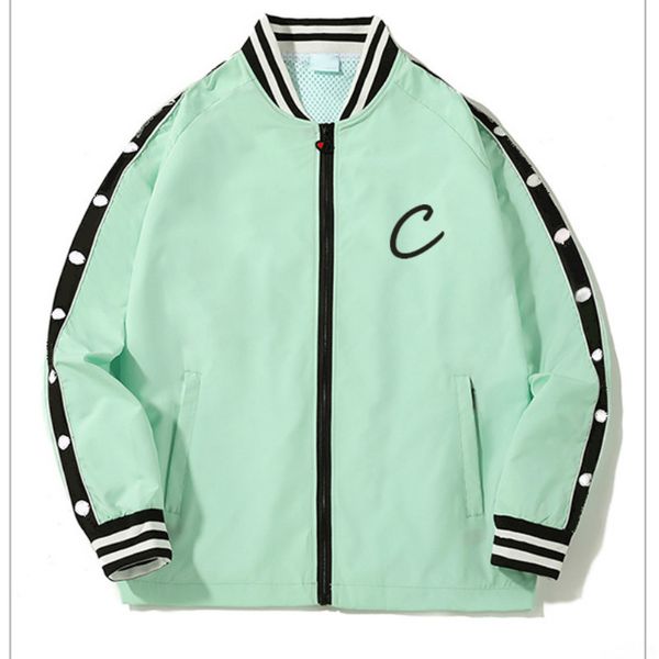 

men fashion jackets women enmroidery letter windbreaker pattern baseball jacket mens & womens outerwear 2020 thin coat, Black;brown