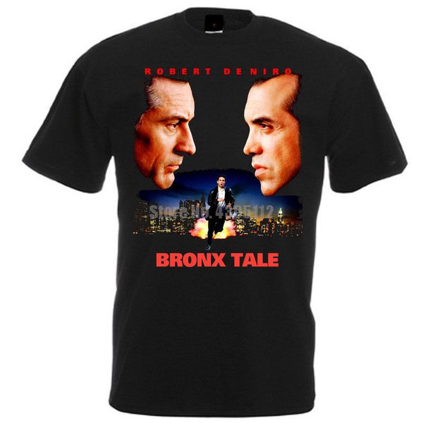 

bronx tale movie poster homme tshirt fitness clothing tshirts homme 2019 t shirt black and white tee shirt men clothing 2019