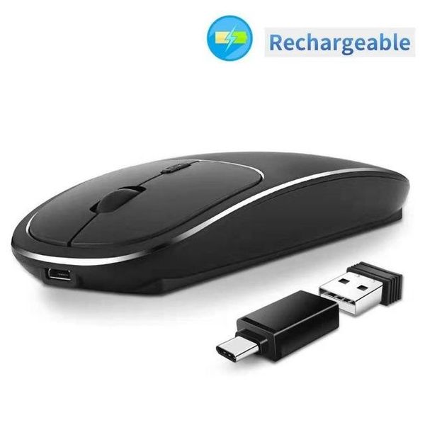 

mice wireless charging , 2.4ghz ergonomic , mute ultra-thin mini tablet mouse, aluminum alloy high-grade portable mouse