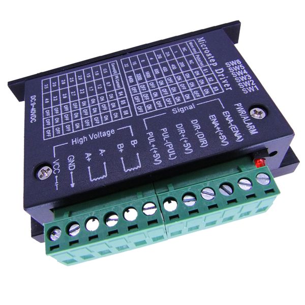 

cnc stepper motor driver 4.0a 9-42vdc 1/128 micro-step resolutions for nema 42/57/86 stepper motor