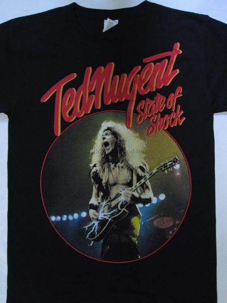 

ted nugent - state of shock tour '79 футболка (s-xxxl) новый бренд