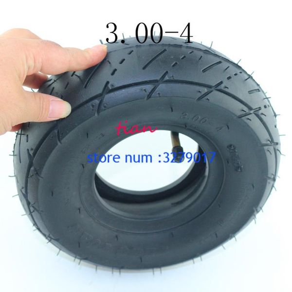 

tyre 3.00-4 inner tube out tire for knobby scooter go kart electric scooter highway tire 300-4 tyre