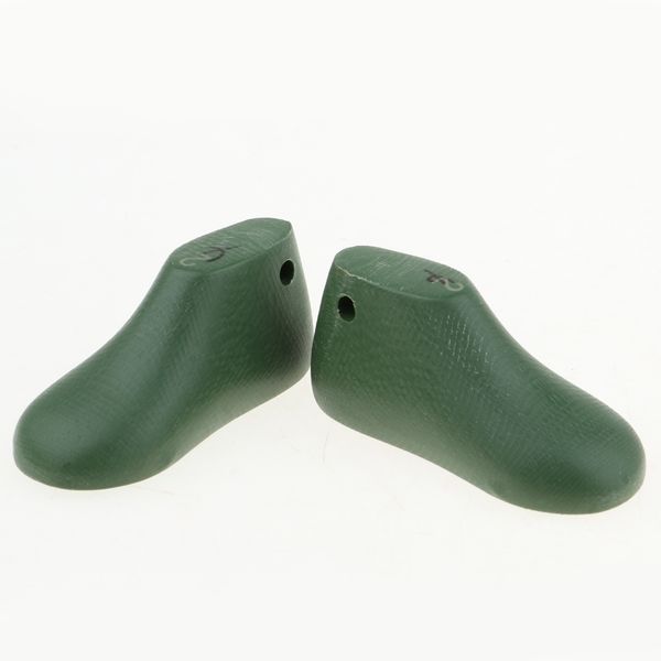 

green plastic shoe last mold for 1/3 scale bjd night lolita doll #2